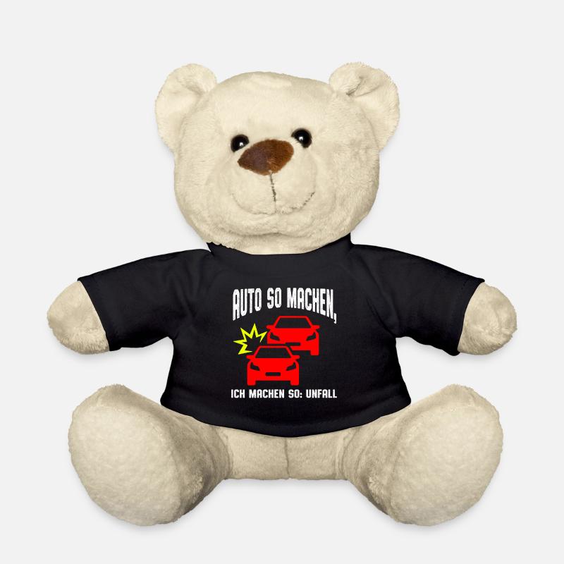Auto machen so ich machen so - Teddy - Schwarz