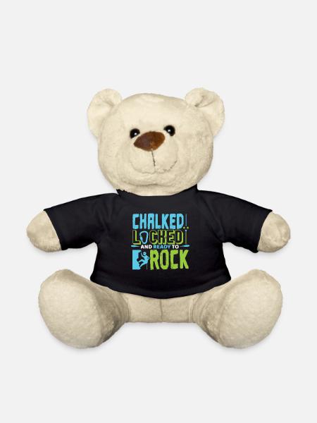 Climb the rock - Teddy Bear - black