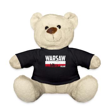 Warschau Polen - Teddy - Schwarz - Vorne