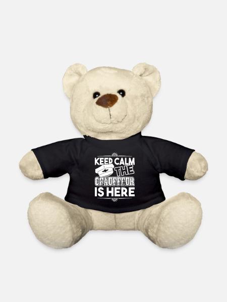 Chauffeur Keep Calm Der Chauffeur ist da - Teddy - Schwarz