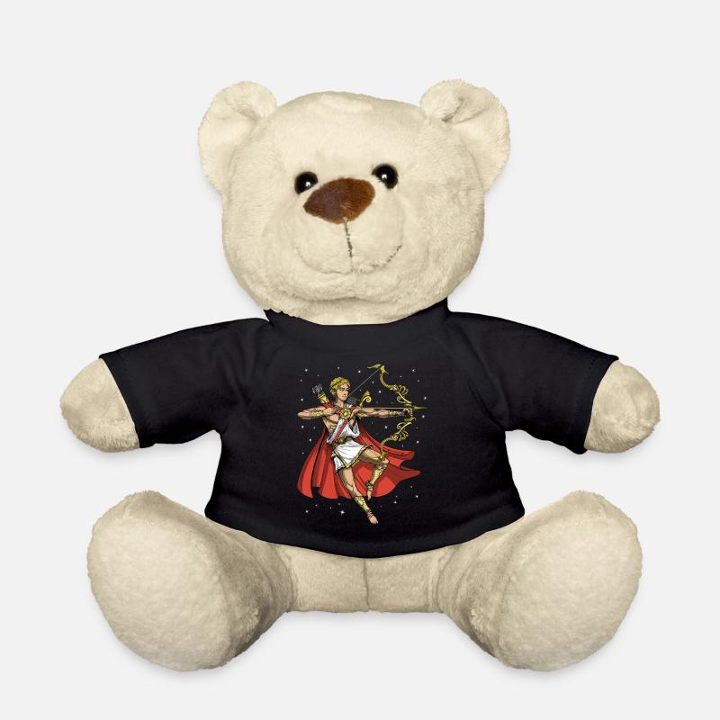 Dieu grec antique Apollon - Nounours - noir