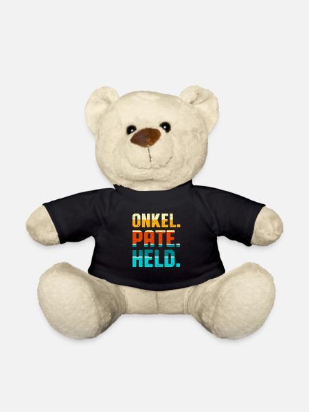 Onkel Pate Held - Teddy - Schwarz