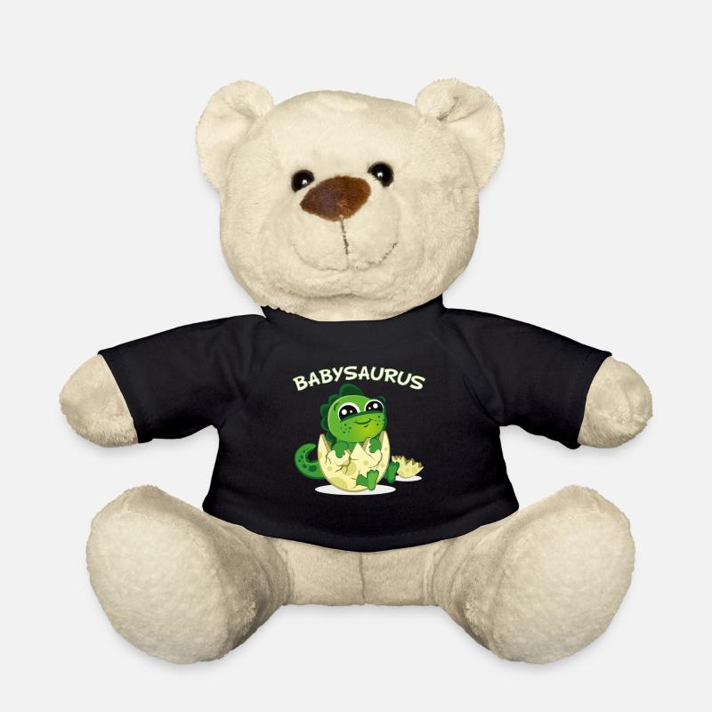 Babysaurus - Baby Dinosaurier Dino Unicorn - Teddy - Schwarz