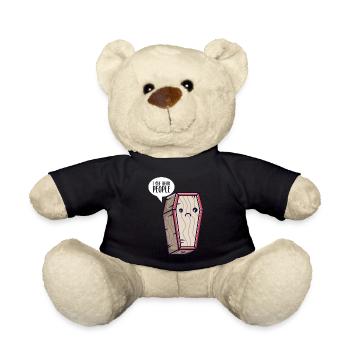 Je vois des morts morts croque-mort - Nounours - noir - Devant
