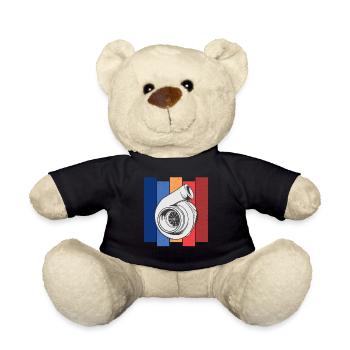 Turbo Auto Boost Schnelle Autos Liebhaber Tuning - Teddy - Schwarz - Vorne