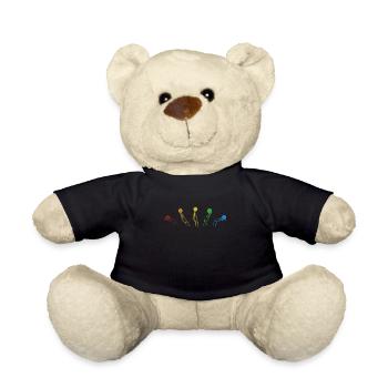Contact Juggling LGBT Rainbow Jonglage - Teddy - Schwarz - Vorne