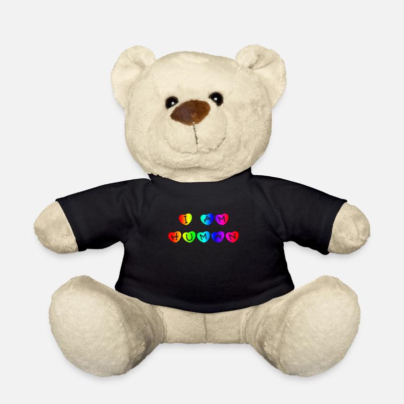 Regenbogen, Regenbogen, Regenbogen, Regenbogen, Regenbogen - Teddy - Schwarz