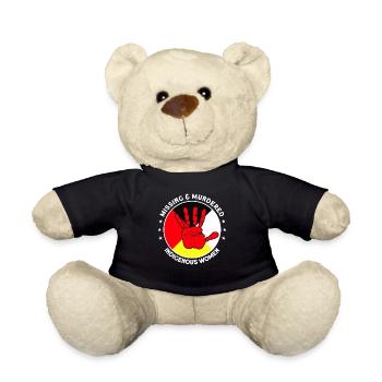 Vermisste Ermordete Indigene Frauen Native America - Teddy - Schwarz - Vorne