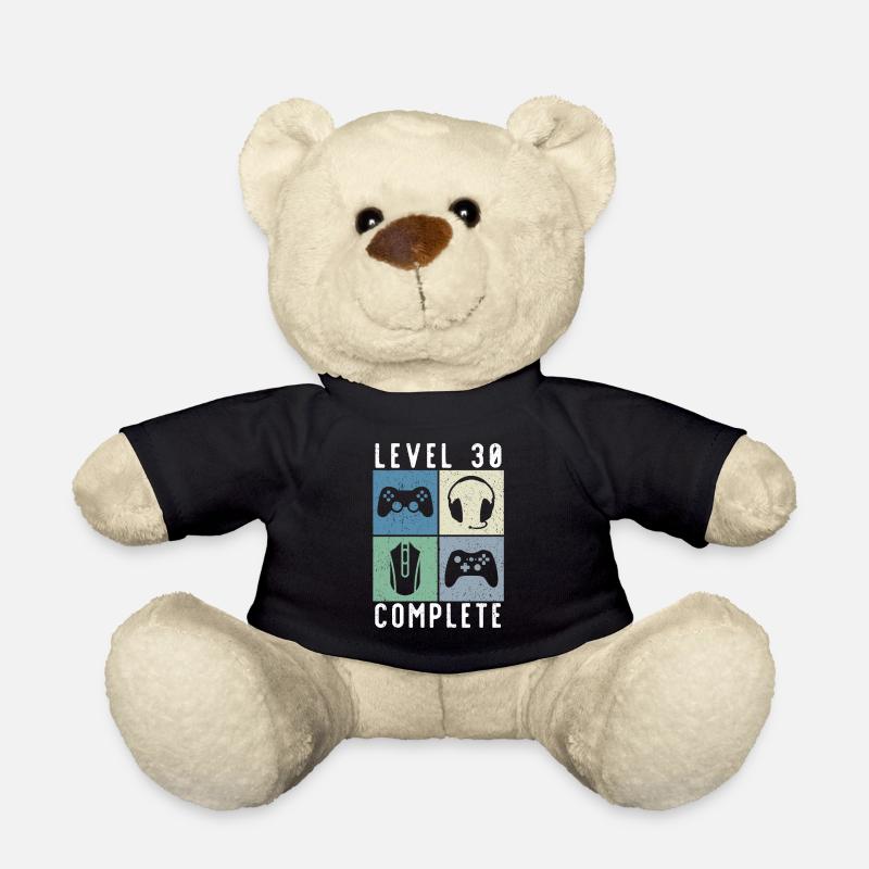 30. Geburtstag Vintage 1991 Retro - Teddy - Schwarz