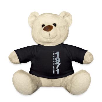 1971 Geburtstag Geschenk Geboren 1971 - Teddy - Schwarz - Vorne