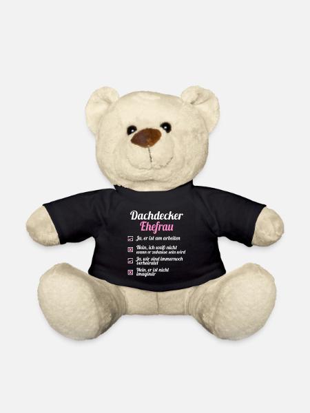 Dachdecker - Teddy - Schwarz