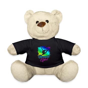 Gymnastique filles - Nounours - noir - Devant