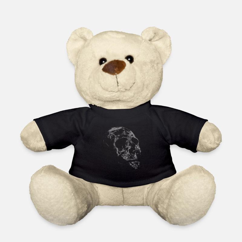 Totenkopf - Teddy - Schwarz