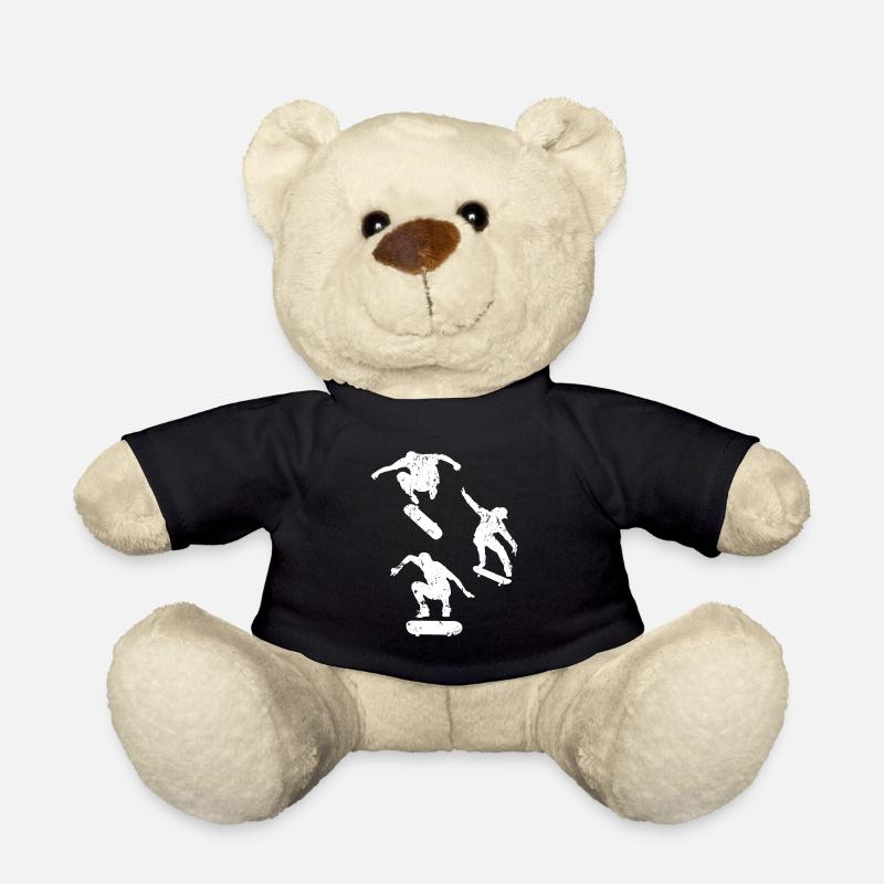 Skateboard skate park - Nounours - noir