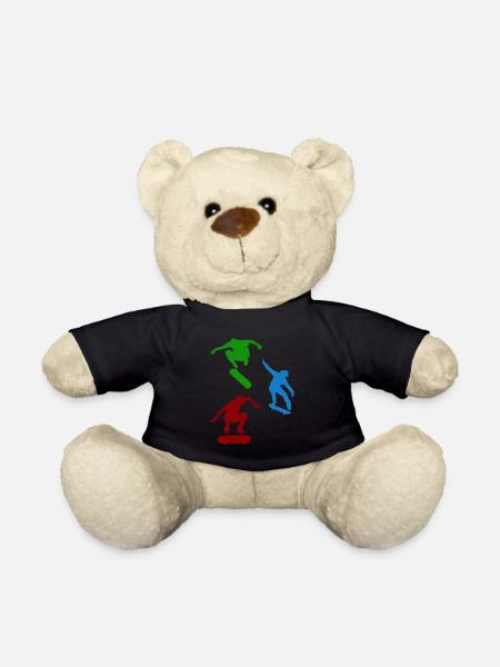 Skate skater - Nounours - noir
