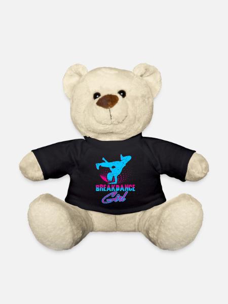 Breakdance Mädchen Tänzerin - Teddy - Schwarz