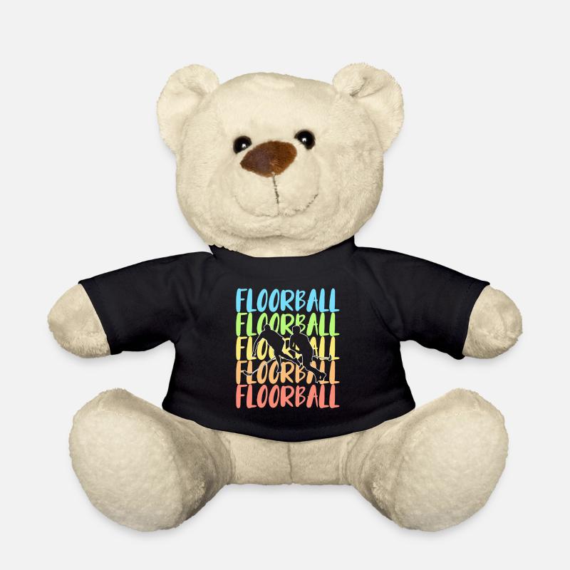 Floorball - Teddy - Schwarz