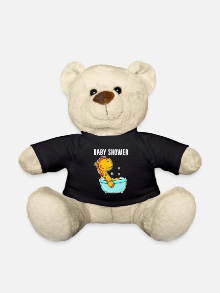 Baby Shower Giraffe Badewanne - Teddy - Schwarz