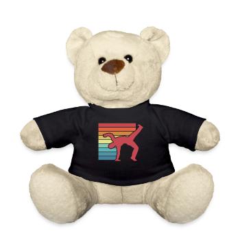 Capoeira Kampfkunst Kampfsport - Teddy - Schwarz - Vorne