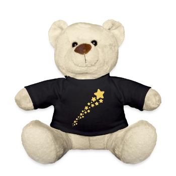 Sternschnuppe - Teddy - Schwarz - Vorne