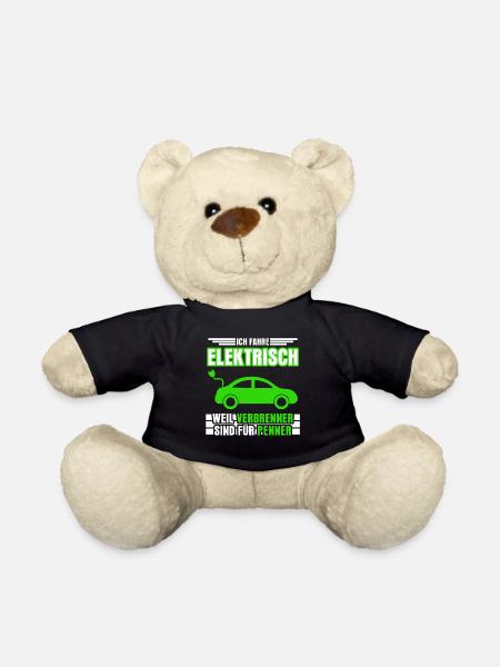Elektroauto E-Mobilität E-Auto EAuto - Teddy - Schwarz