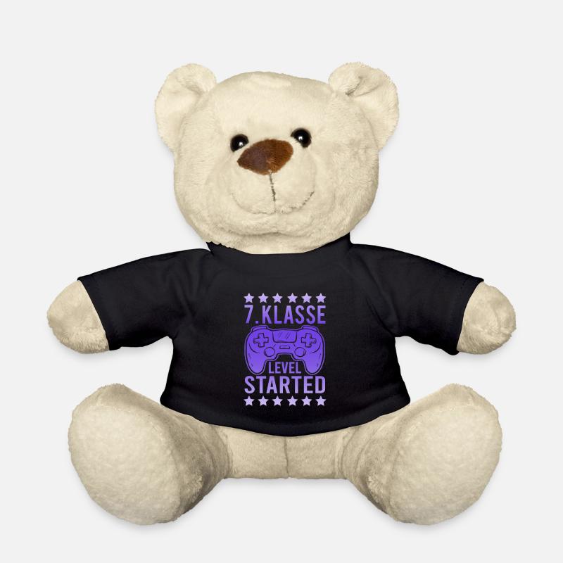 7 Klasse Level Started 7. Klasse Gymnasium Schule - Teddy - Schwarz