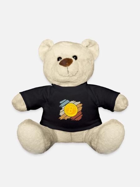 Bitcoin - Teddy - Schwarz