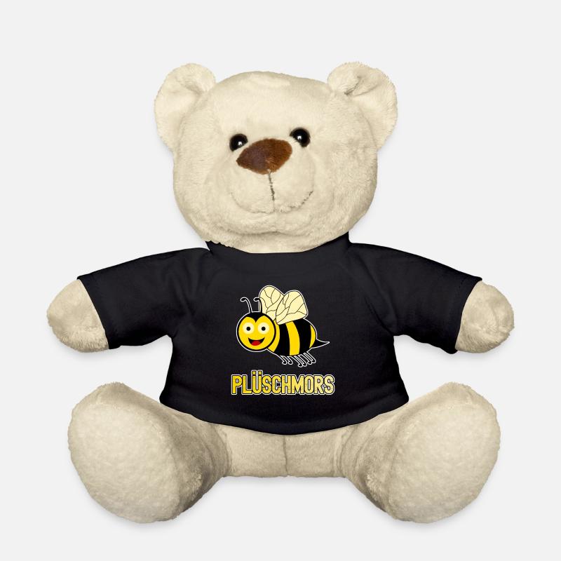 Plattdeutsch Hummeln Plüschmors - Teddy - Schwarz