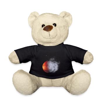 Lune rouge dans la poussière de brouillard - Nounours - noir - Devant