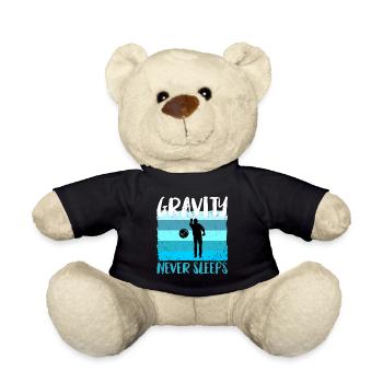 Boule Petanque Boccia Boules - Teddy Bear - black - Front