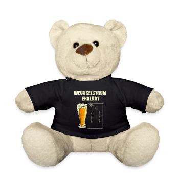 Elektrotechnik & Ingenieur Sprüche - Teddy - Schwarz - Vorne