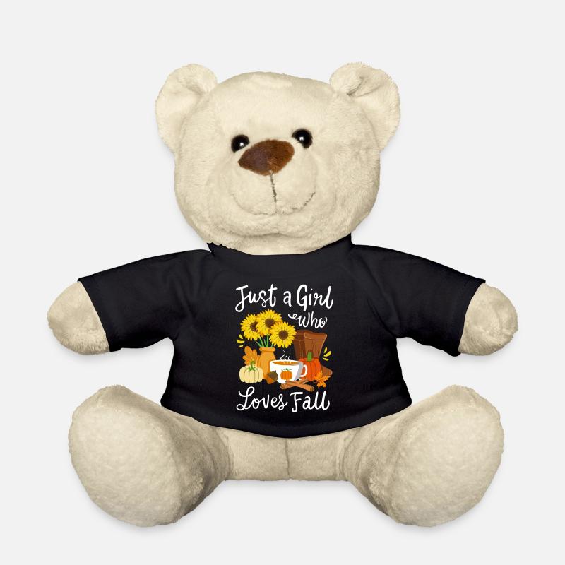 Herbst Herbstsaison - Teddy - Schwarz