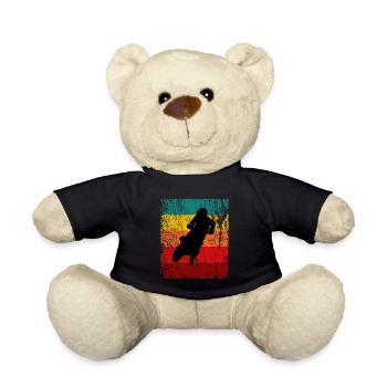 Supermoto / Supermotard / Supermoto Wheelie - Teddy - Schwarz - Vorne