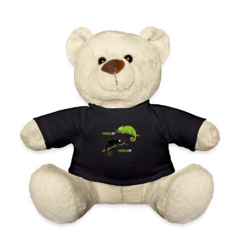 Chameleon Chameleoff - Teddy Bear - black - Front