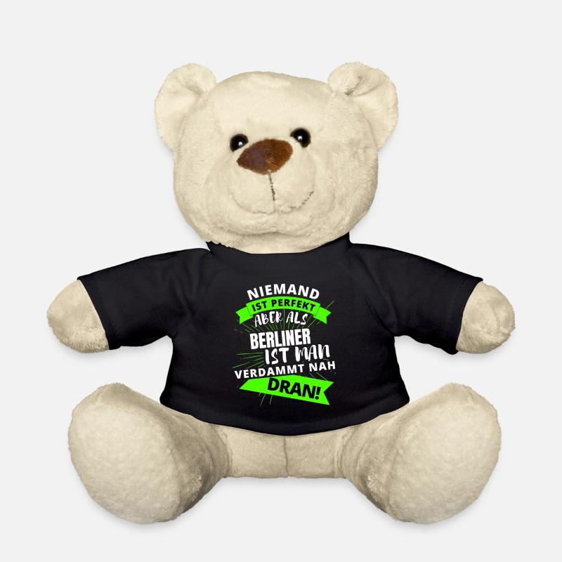 Berlin , Berliner , Hauptstadt, BERLIN Deutschland - Teddy - Schwarz