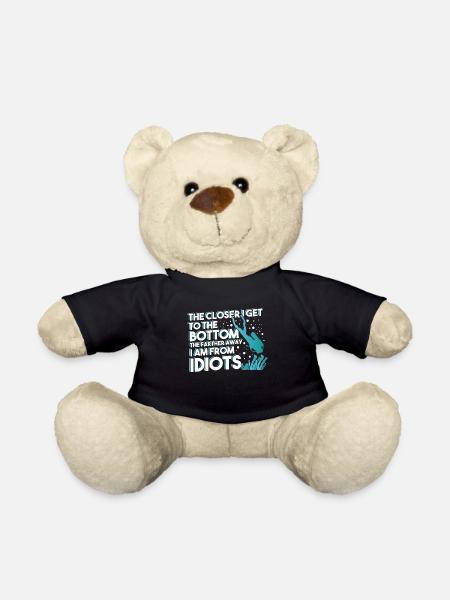 Scuba Diving - Teddy Bear - black