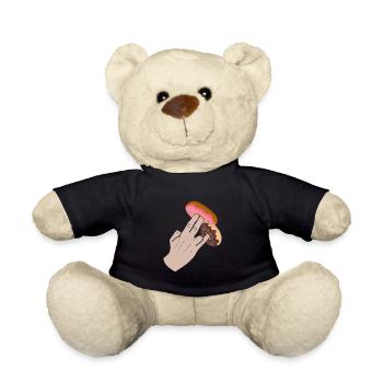 Two in the Pinky one in the Stinky Donuts - Teddy - Schwarz - Vorne