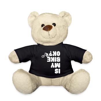 Is My Bike Ok Vintage Fahrrad Biker - Teddy - Schwarz - Vorne