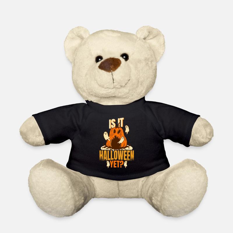 Halloween ist es Halloween noch - Teddy - Schwarz