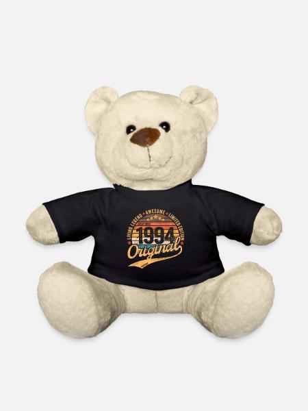 1994 Geburtstag Retro Vintage geboren im Jahr 1994 - Teddy - Schwarz