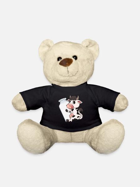 Kuh Milch - Teddy - Schwarz