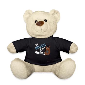 Pferd Araber muss gar nichts - Teddy - Schwarz - Vorne