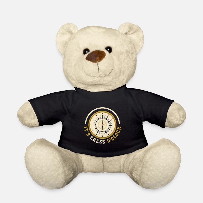 C’est le temps des échecs - Nounours - noir