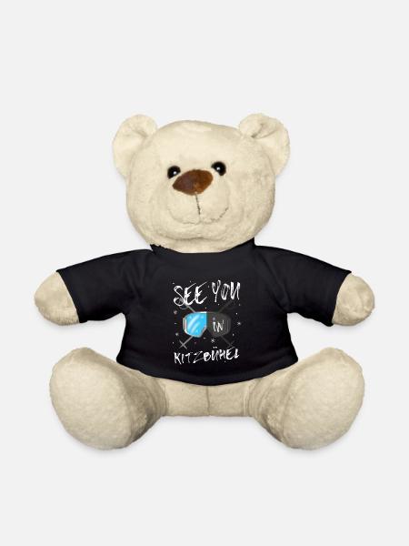 Kitzbühel Skiing Tyrol Snowboarding Austria - Teddy Bear - black