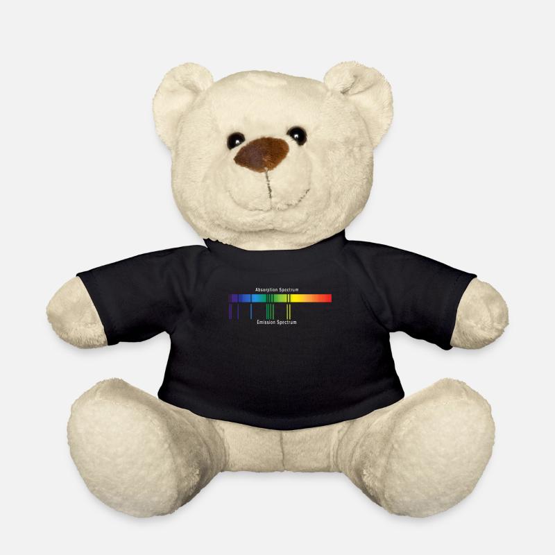 Absorption Spectrum and Emission Spectrum - Teddy Bear - black