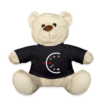 Photographe Photographie Appareil photo Photographe Cadeau - Nounours - noir - Devant