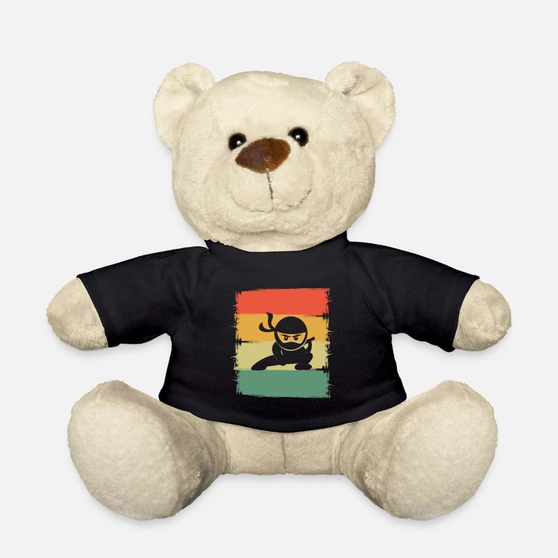 Ninja - Teddy Bear - black