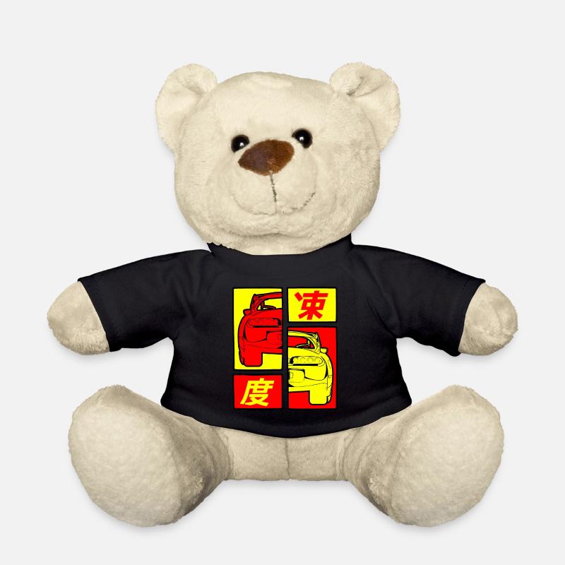 Comic Strips japan jdm legend - supra - Teddy - Schwarz