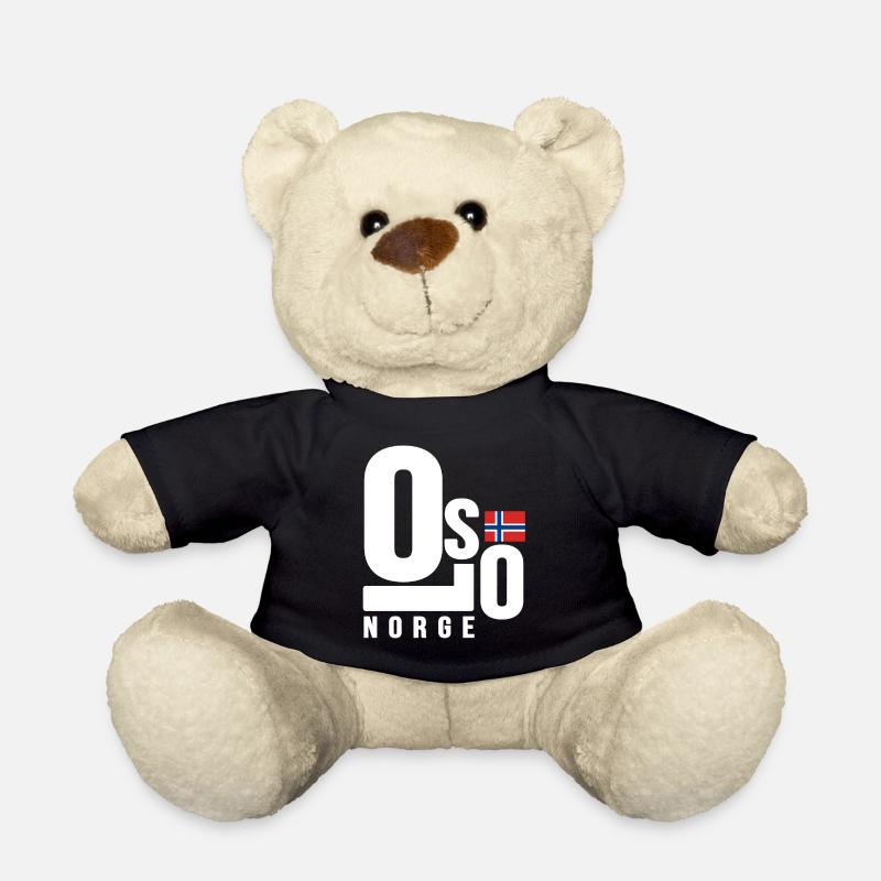 Oslo Norwegen - Teddy - Schwarz