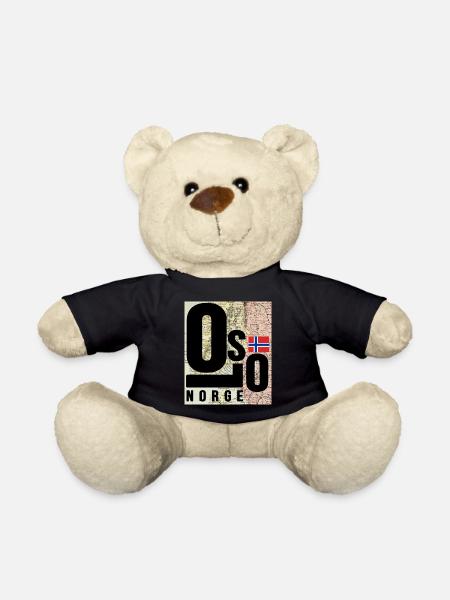 Oslo Norwegen - Teddy - Schwarz